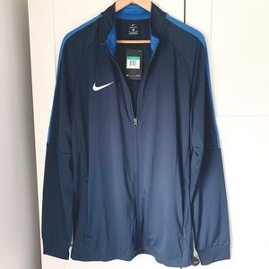NWT Navy/Royal Blue Men’s Nike Dri-Fit Zip Jacket